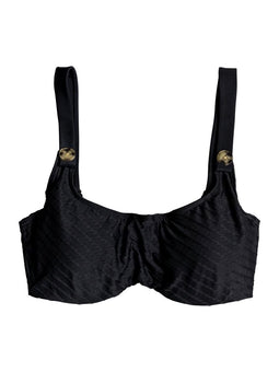 GOLDEN BREEZE UW DC BRA - Bikinitop met Beugels - Cupmaat D - Zwart