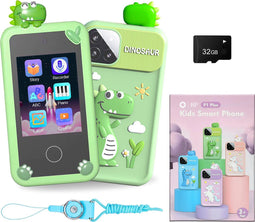 BP® Speelgoed Telefoon - Kindertelefoon - 22 Kindvriendelijke Offline Apps - Groen