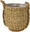 Ter Steege Plantenmand Zeegras Naturel-Beige D 17 cm H 17 cm Voordeelaanbod Per 2 Stuks