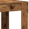 vidaXL - Eettafel - 140x74,5x76 - cm - bewerkt - hout - oud - houtkleurig