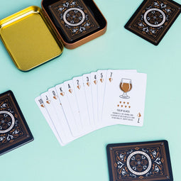 Gentlemen’s Hardware - Waterbestendig Kaartspel – Speelkaarten - Beer Trivia Playing Cards