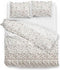 Zo!Home Aido - Dekbedovertrek - Tweepersoons - 200x200/220 cm + 2 kussenslopen 60x70 cm - Taupe Grey