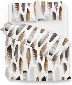 Zo! Home Avelie Dekbedovertrek - Tweepersoons - 200x200/220 cm - Natural