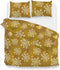 Zo! Home Bassett Dekbedovertrek - Eenpersoons - 140x200/220 cm - Gold