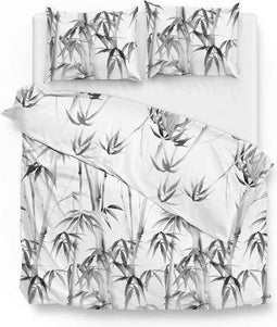 Zo!Home Davis - Dekbedovertrek - Tweepersoons - 200x200/220 cm + 2 kussenslopen 60x70 cm - Grey