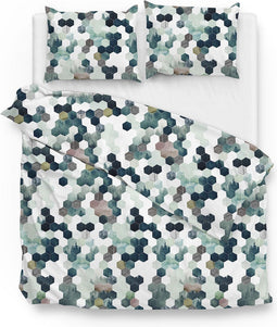 Zo!Home Hero Dekbedovertrek - Flanel - Lits Jumeaux - 240x200/220 cm - blue