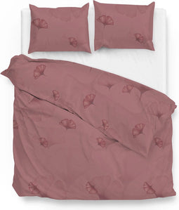 Zo! Home Jennifer Dekbedovertrek - Tweepersoons - 200x200/220 cm - Red