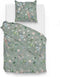 Zo!Home Kaya Dekbedovertrek - Eenpersoons - 140x200/220 cm - Green