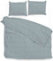 Zo!Home Lino Dekbedovertrek - Eenpersoons - 140x200/220 cm - Stone Blue