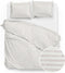 Zo! Home Maeve Dekbedovertrek - Lits-jumeaux - 240x200/220 cm - Offwhite