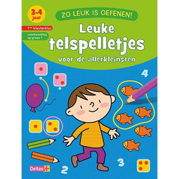Zo leuk is oefenen! 0 - Leuke telspelletjes voor de allerkleinsten 3-4 jaar - 1ste kleuterklas - voorbereiding op groep 1