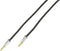 Vivanco 38768 - Jackplug Audio Aansluitkabel 3,5 mm - 0,5 m - Zwart