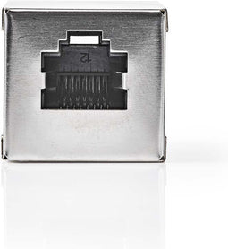 Nedis Netwerkkoppeling - CAT5 - Afgeschermd - RJ45 Female - RJ45 Female - Recht - Metaal - Doos