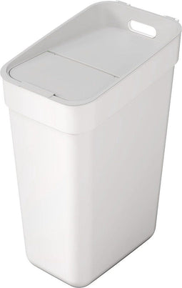 Curver Ready To Collect - Afvalemmer 30 l - Wandhouder voor muur of deur - Wit