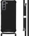 iMoshion Hoesje Geschikt voor Samsung Galaxy S21 Hoesje Met Koord - iMoshion Color Backcover met koord - Zwart
