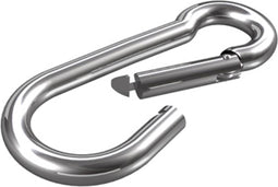 dörner + helmer 4915034 Karabijnhaak roestvrij staal A2 4 mm x 40 mm 20 stuk(s)