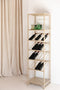 Zuiver Cantor Wijnrek/ Wijnkast Metaal Beige