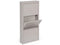 Bizzotto Eyvin Schoenenrek - 3 Vakken - Kantelbare Deuren - Metaal - 50x15x106 cm - Taupe