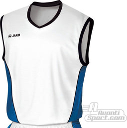 Jako - Shirt magic - Heren Basketbal Shirt - S - Wit/Royal/Zwart