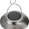 Ranex Karz - Buitenlamp op zonne energie met sensor/bewegingsmelder - 2 lichts - Ø 160 mm - Staal