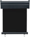 vidaXL - Balkonscherm - 65x250 - cm - zwart