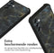 iMoshion Hoesje Geschikt voor Samsung Galaxy A14 (4G) Hoesje Met Koord - iMoshion Design Hoesje met Koord - Zwart / Black Marble