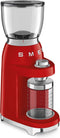 Smeg CGF01RDEU - Koffiemolen - 30 maalstanden - Rood