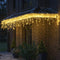 HI Kerstverlichting - 400 lampjes - warm wit - knipper functie - ijspegel lampjes