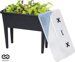 Infinity Goods Kweektafel Op Poten XXL - Kweekbak - Rechthoekig - 76 x 37 x 85 cm - 70L - Buiten