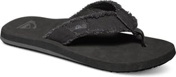 Quiksilver Monkey Abyss - Heren Slippers - EVA tussenzool - Black/Black/Brown - Maat 45
