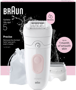 Braun Silk·épil 5 - Wet&Dry Epilator - Eenvoudige Haarverwijdering - Langdurig Gladde Huid