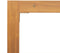 vidaXL - Ligbank - met - plankenontwerp - 110x30x45 - cm - Massief - Acaciahout