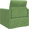 vidaXL - Vloersofa - Bed - 2-in-1 - Lichtgroen - 74x77x81 - cm - Velours