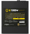 Nox Hummer X - Voeding ATX 1000W - 80 Plus Gold - Modulair