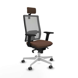 Bureaustoel Piqueras y Crespo 2D026G2 Donkerbruin