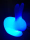 Nachtlamp kinderkamer lamp Konijn LED 16 kleuren RGB wit oplaadbaar 45 cm