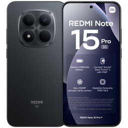 Xiaomi Redmi Note 15 Pro 5G - 12GB RAM - 512GB opslag - Zwart