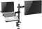 Ewent EW1519 - Laptop & monitorarm - In hoogte verstelbaar - Zwart