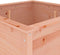 vidaXL - Plantenbak - 82,5x82,5x78 - cm - massief - douglashout