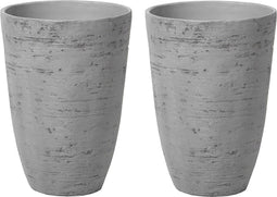 CAMIA - Plantenbak - Grijs - Stenenmix