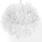 Folat - Pompom Wit 30 cm per stuk