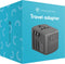 imoshion Universele Reisstekker - Wereldstekker voor 150+ landen - o.a. Amerika (USA),Engeland (UK),Japan,Canada,Australië - 3x USB A en 1x USB C - Travel Adapter - Zwart
