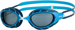 Zoggs Predator junior goggle Light Blue blae tint smoke