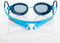 Zoggs Predator junior goggle Light Blue blae tint smoke