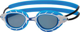 Zoggs Predator Zwembril Blue White Tint Smoke Small Fit