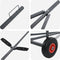 vidaXL - Boottrailer - 212-302 - cm - Verstelbare - Lengte - 160 - kg - Staal