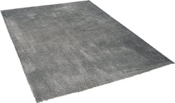EVREN - Shaggy vloerkleed - Grijs - 200 x 200 cm - Polyester