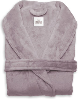Zohome Badjas Cara - Kamerjas voor Dames en Heren - M - Ochtendjas - Geschikt voor de Sauna - Roze