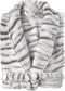 Zohome Badjas Siberian-White-Tijger - Kamerjas voor Dames en Heren - S - Ochtendjas - Geschikt voor de Sauna - Grijs