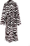 Zohome Badjas Zebra - Kamerjas voor Dames en Heren - S - Ochtendjas - Geschikt voor de Sauna - Bruin